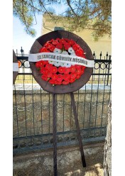 ÇELENK YAPAY KIRMIZI BEYAZ 